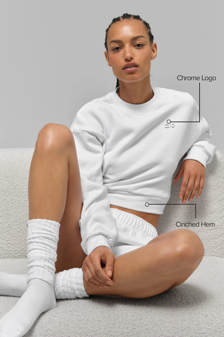 Pull Court Col Ras-Du-Cou Accolade