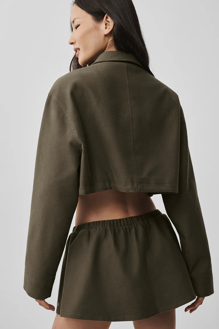 Veste courte à fermeture éclair intégrale préférée des fans