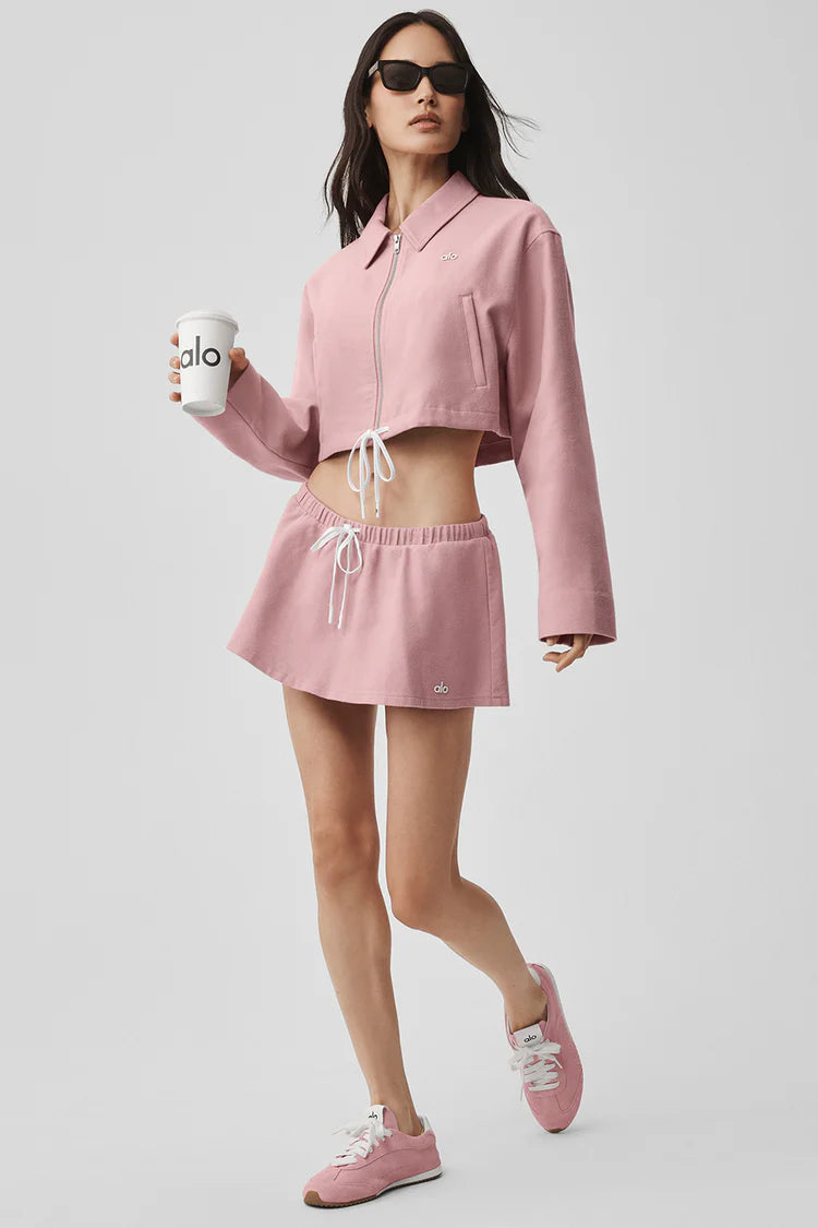 Veste courte à fermeture éclair intégrale préférée des fans