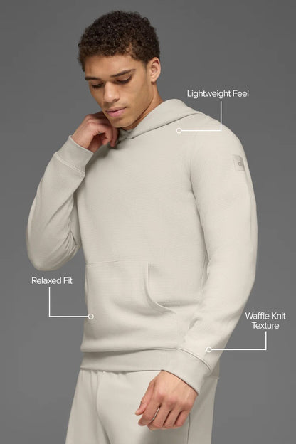 ALO Sweat À Capuche Gaufré Lounge