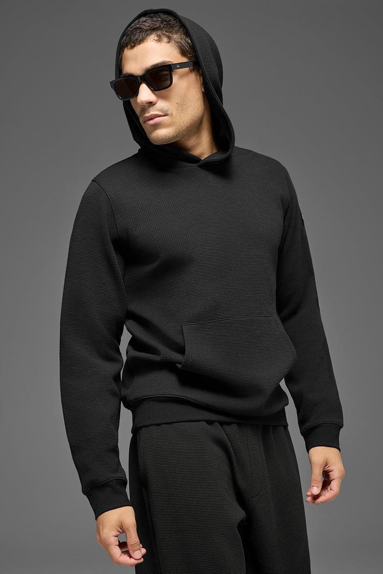 ALO Sweat À Capuche Gaufré Lounge