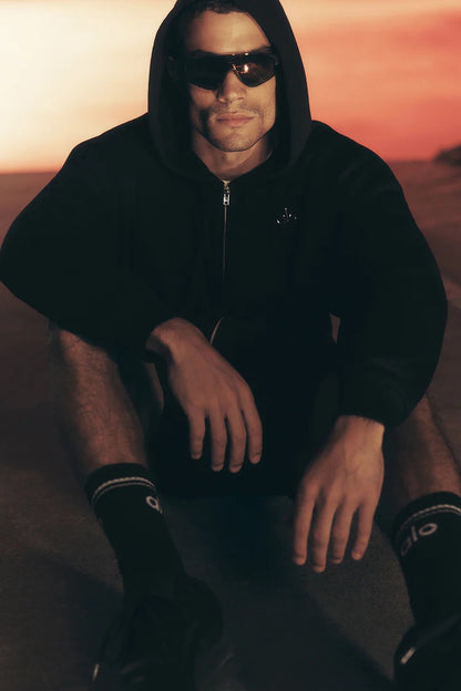 ALO Sweat À Capuche Zippé Accolade